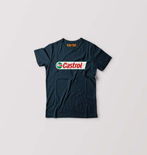 Load image into Gallery viewer, Castrol Kids T-Shirt for Boy/Girl-Petrol Blue-Ektarfa.online