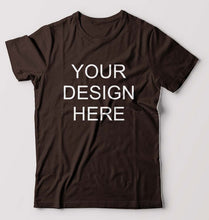 Load image into Gallery viewer, Customized-Custom-Personalized T-Shirt for Men-Coffee Brown-Ektarfa.online