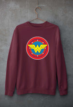 Load image into Gallery viewer, Wonder Woman Superhero Unisex Sweatshirt for Men/Women-Maroon-Ektarfa.online