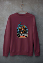 Load image into Gallery viewer, Cyberpunk Unisex Sweatshirt for Men/Women-Maroon-Ektarfa.online