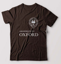 Load image into Gallery viewer, University of Oxford T-Shirt for Men-Coffee Brown-Ektarfa.online