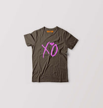 Load image into Gallery viewer, The Weeknd XO Kids T-Shirt for Boy/Girl-Olive Green-Ektarfa.online