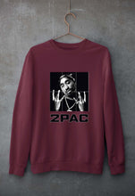 Load image into Gallery viewer, Tupac 2Pac Unisex Sweatshirt for Men/Women-Maroon-Ektarfa.online