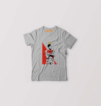 Load image into Gallery viewer, Kylian Mbappé Kids T-Shirt for Boy/Girl-Grey-Ektarfa.online