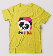 Load image into Gallery viewer, Panda T-Shirt for Men-Yellow-Ektarfa.online