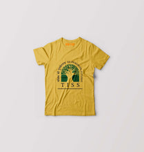 Load image into Gallery viewer, Tata Institute of Social Sciences (TISS) Kids T-Shirt for Boy/Girl-Golden Yellow-Ektarfa.online