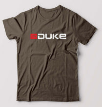 Load image into Gallery viewer, Duke T-Shirt for Men-Olive Green-Ektarfa.online