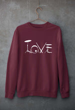 Load image into Gallery viewer, Love Drum Unisex Sweatshirt for Men/Women-Maroon-Ektarfa.online