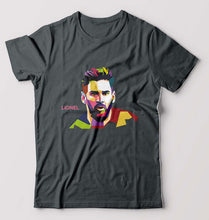 Load image into Gallery viewer, Lionel Messi T-Shirt for Men-Steel grey-Ektarfa.online