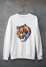 Load image into Gallery viewer, Tiger Unisex Sweatshirt for Men/Women-White-Ektarfa.online