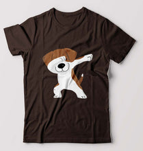 Load image into Gallery viewer, Dab Dog T-Shirt for Men-Coffee Brown-Ektarfa.online