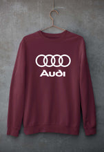 Load image into Gallery viewer, Audi Unisex Sweatshirt for Men/Women-Maroon-Ektarfa.online