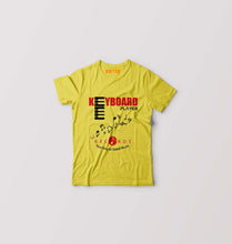 Load image into Gallery viewer, Piano Keyboard Kids T-Shirt for Boy/Girl-Yellow-Ektarfa.online
