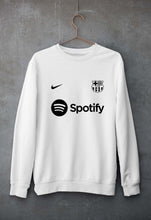 Load image into Gallery viewer, Barcelona 2022-23 Unisex Sweatshirt for Men/Women-White-Ektarfa.online