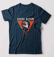 Load image into Gallery viewer, David Bowie T-Shirt for Men-Petrol Blue-Ektarfa.online