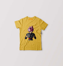Load image into Gallery viewer, Goku Anime Kids T-Shirt for Boy/Girl-Golden Yellow-Ektarfa.online