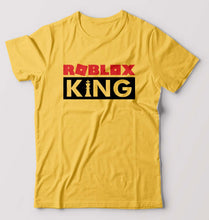 Load image into Gallery viewer, Roblox T-Shirt for Men-Golden Yellow-Ektarfa.online