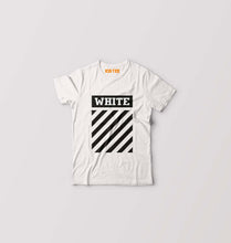 Load image into Gallery viewer, off white Kids T-Shirt for Boy/Girl-White-Ektarfa.online