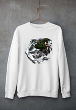 Load image into Gallery viewer, Attack on Titan Unisex Sweatshirt for Men/Women-White-Ektarfa.online