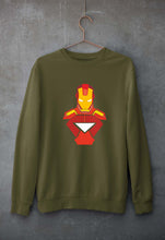 Load image into Gallery viewer, Iron Man Unisex Sweatshirt for Men/Women-Olive Green-Ektarfa.online