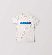 Load image into Gallery viewer, Bank of India Kids T-Shirt for Boy/Girl-White-Ektarfa.online