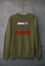Load image into Gallery viewer, Gym Pain Unisex Sweatshirt for Men/Women-Olive Green-Ektarfa.online