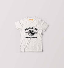 Load image into Gallery viewer, House Targaryen (GOT) Kids T-Shirt for Boy/Girl-White-Ektarfa.online