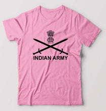 Load image into Gallery viewer, Indian Army T-Shirt for Men-Light Baby Pink-Ektarfa.online