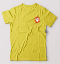 Load image into Gallery viewer, Netherlands Football T-Shirt for Men-Yellow-Ektarfa.online