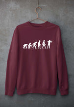 Load image into Gallery viewer, Violin Evolution Unisex Sweatshirt for Men/Women-Maroon-Ektarfa.online