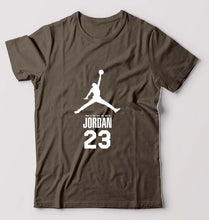 Load image into Gallery viewer, Michael Jordan T-Shirt for Men-Olive Green-Ektarfa.online