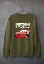 Load image into Gallery viewer, Lightning McQueen Unisex Sweatshirt for Men/Women-Olive Green-Ektarfa.online