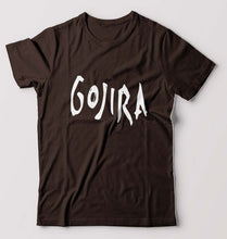Load image into Gallery viewer, Gojira T-Shirt for Men-Coffee Brown-Ektarfa.online