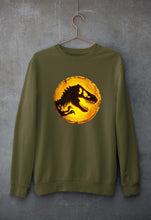 Load image into Gallery viewer, Jurassic World Unisex Sweatshirt for Men/Women-Olive Green-Ektarfa.online