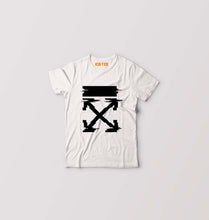 Load image into Gallery viewer, Off White Tee Kids T-Shirt for Boy/Girl-White-Ektarfa.online