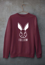 Load image into Gallery viewer, Rabbit Bunny Unisex Sweatshirt for Men/Women-maroon-Ektarfa.online