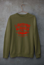 Load image into Gallery viewer, Lightning McQueen Unisex Sweatshirt for Men/Women-Olive Green-Ektarfa.online