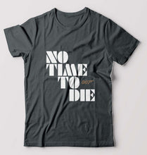 Load image into Gallery viewer, No Time To Die James Bond 007 T-Shirt for Men-Steel grey-Ektarfa.online