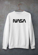 Load image into Gallery viewer, NASA Unisex Sweatshirt for Men/Women-White-Ektarfa.online