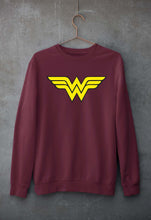 Load image into Gallery viewer, Wonder Woman Superhero Unisex Sweatshirt for Men/Women-Maroon-Ektarfa.online