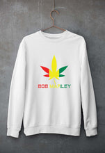Load image into Gallery viewer, Bob Marley Weed Unisex Sweatshirt for Men/Women-White-Ektarfa.online