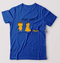 Load image into Gallery viewer, Gym Funny T-Shirt for Men-Royal Blue-Ektarfa.online