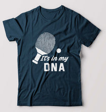 Load image into Gallery viewer, Table Tennis (TT) DNA T-Shirt for Men-Petrol Blue-Ektarfa.online