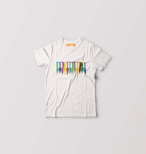 Load image into Gallery viewer, Piano Kids T-Shirt for Boy/Girl-White-Ektarfa.online