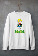 Load image into Gallery viewer, Richie Rich Unisex Sweatshirt for Men/Women-White-Ektarfa.online