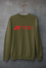 Load image into Gallery viewer, Yonex Unisex Sweatshirt for Men/Women-Olive Green-Ektarfa.online
