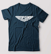 Load image into Gallery viewer, Top Gun T-Shirt for Men-Petrol Blue-Ektarfa.online