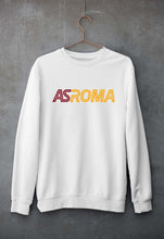 Load image into Gallery viewer, A.S. Roma Unisex Sweatshirt for Men/Women-White-Ektarfa.online