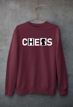 Load image into Gallery viewer, Chess Unisex Sweatshirt for Men/Women-Maroon-Ektarfa.online