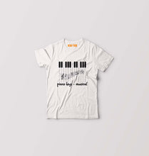 Load image into Gallery viewer, Piano Kids T-Shirt for Boy/Girl-White-Ektarfa.online